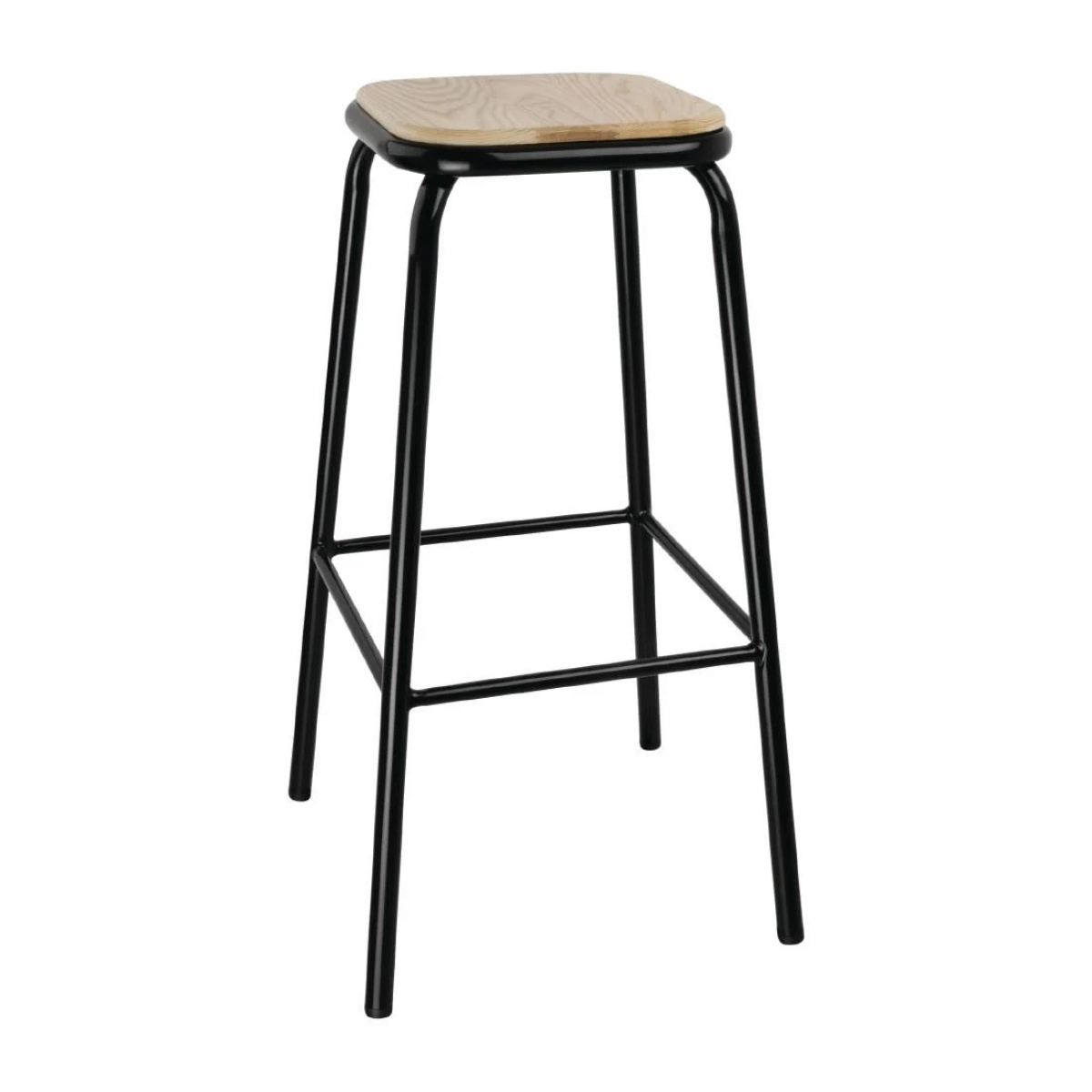 Balliol 4X Zalerio Industrial Fixed Height Bar Stools