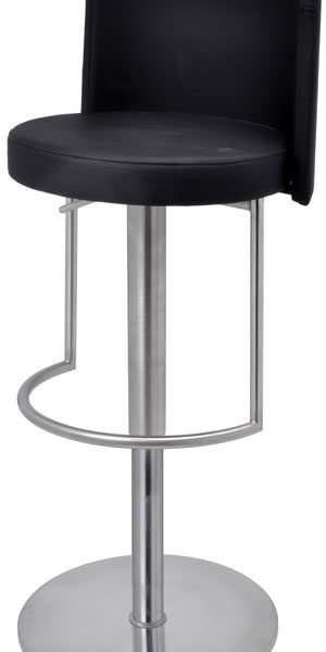 Moyzan Steel Bar Stool Footrest - Variety Of Colours - Black.