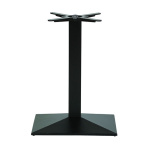 Nowson Square Cast Iron Black Base Coffee Or Poseur Height