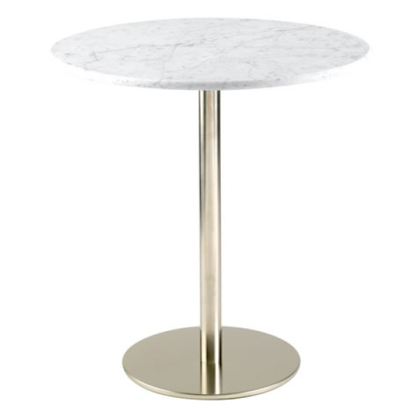 Osling Marble/Granite Bar Table Stainless Steel Frame Various Size