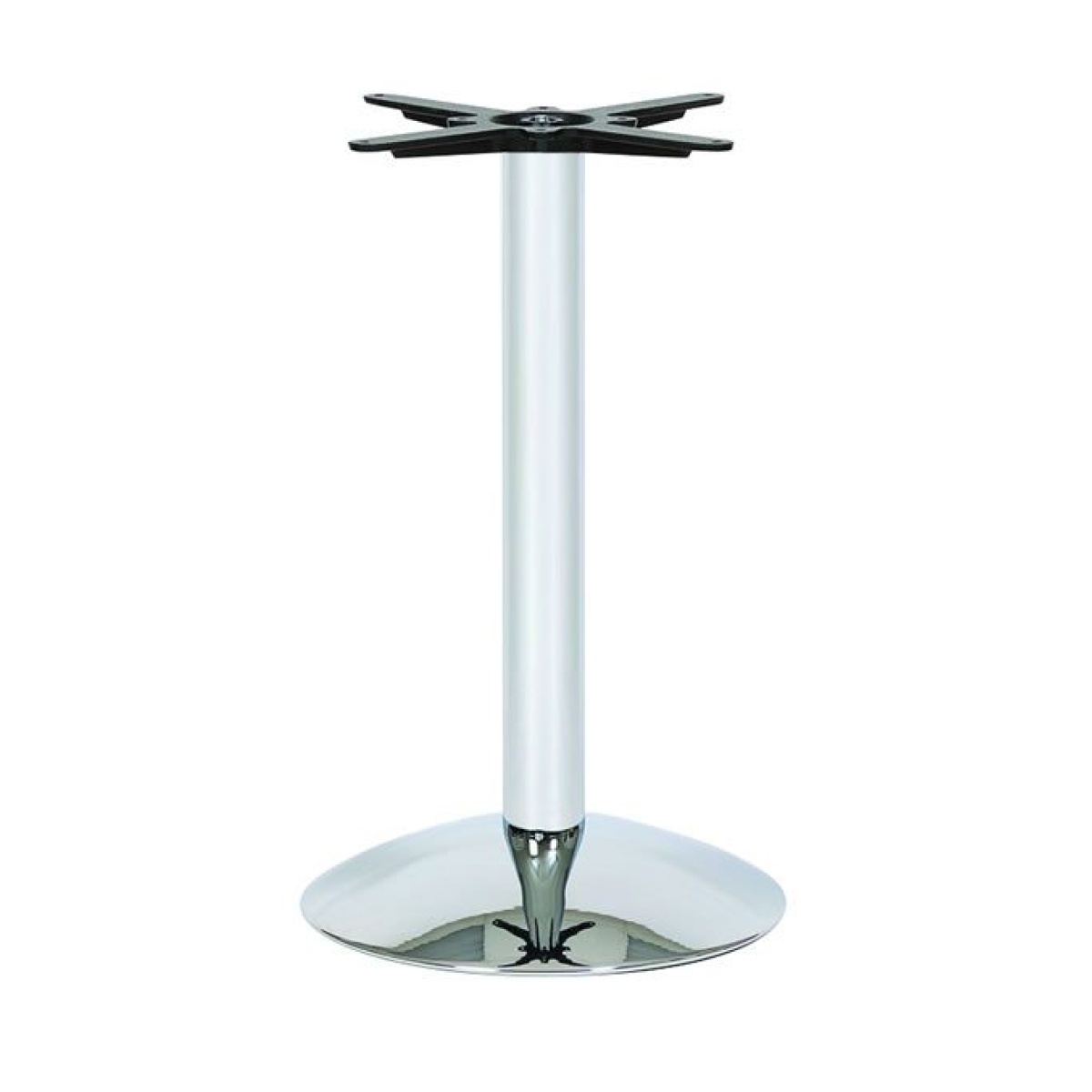 Oxford Chrome Tables Bases - Coffee Table Heights