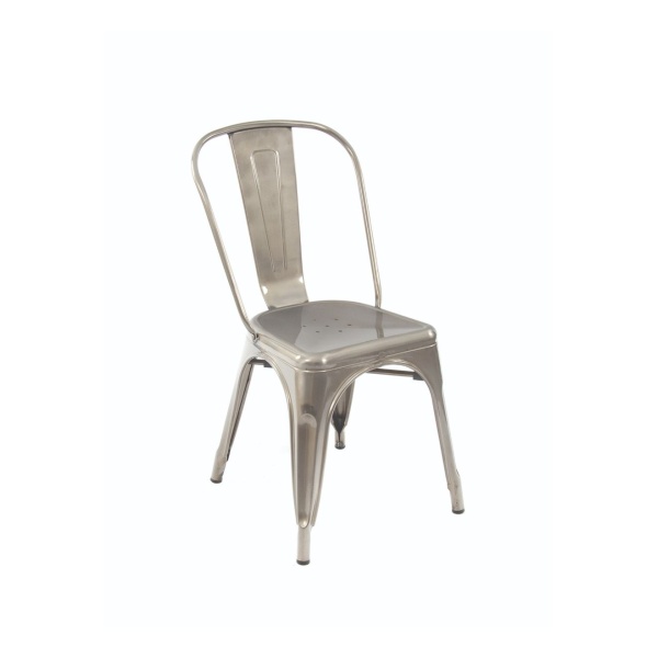 Lyone Side Chair Gunmetal