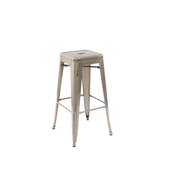 Lyone High Stool Gunmetal