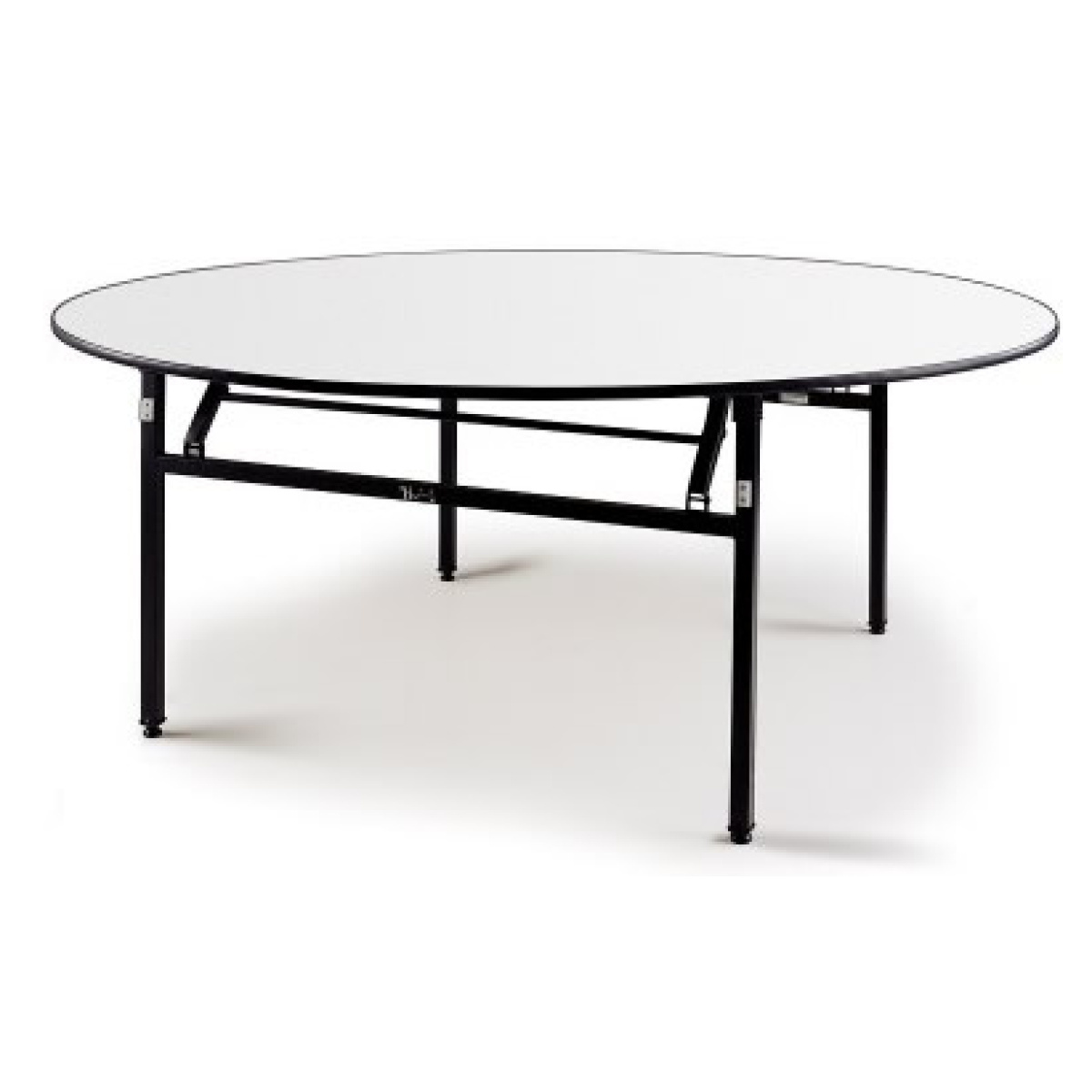 Pastire Large Round Soft Top Folding Table - 6Ft (183M) -