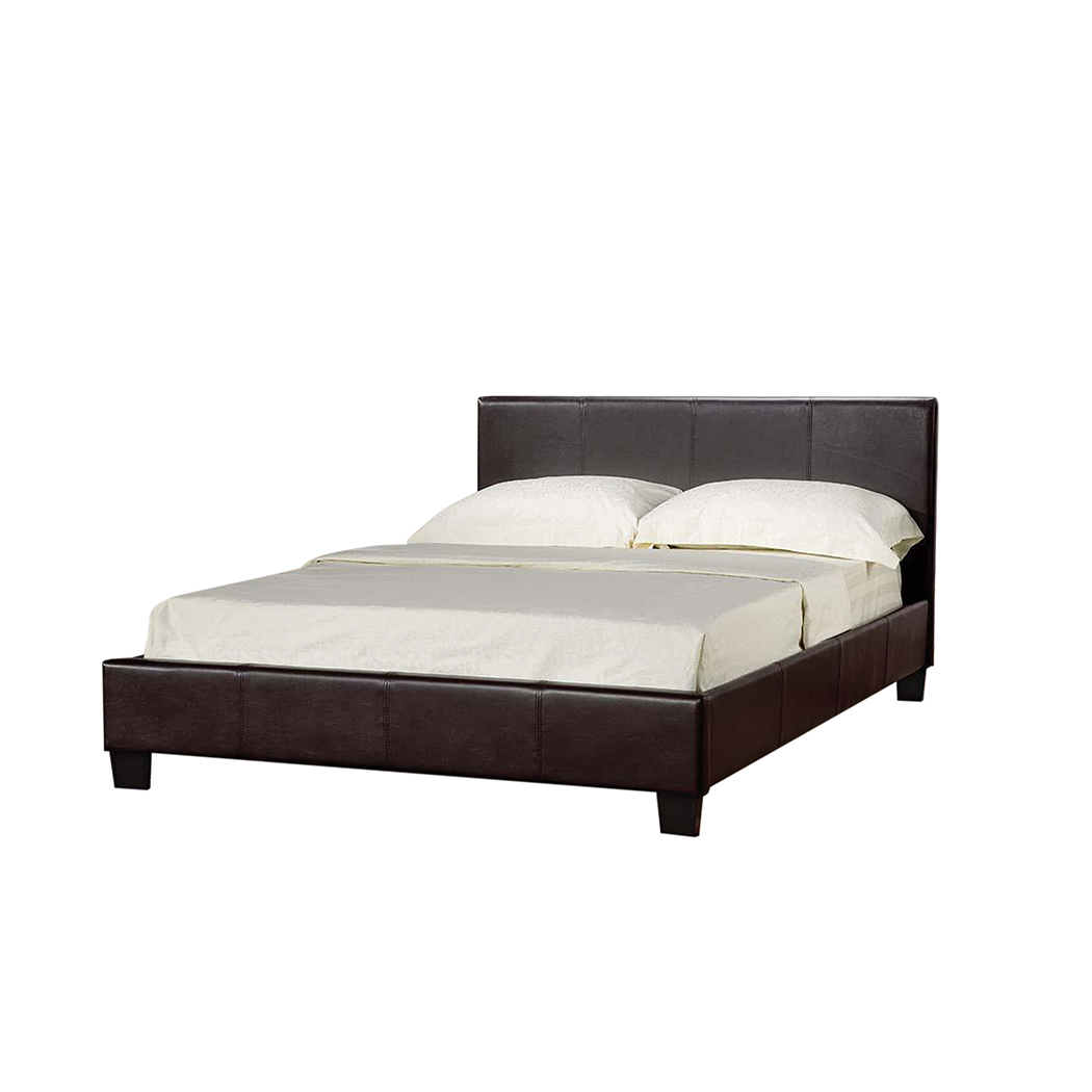 Pusrin Hydraulic 4.0 Small Double Bed Brown