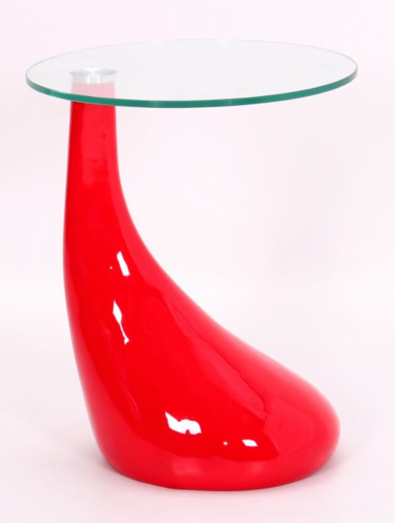 Chili Lamp Table - Fibreglass - Red