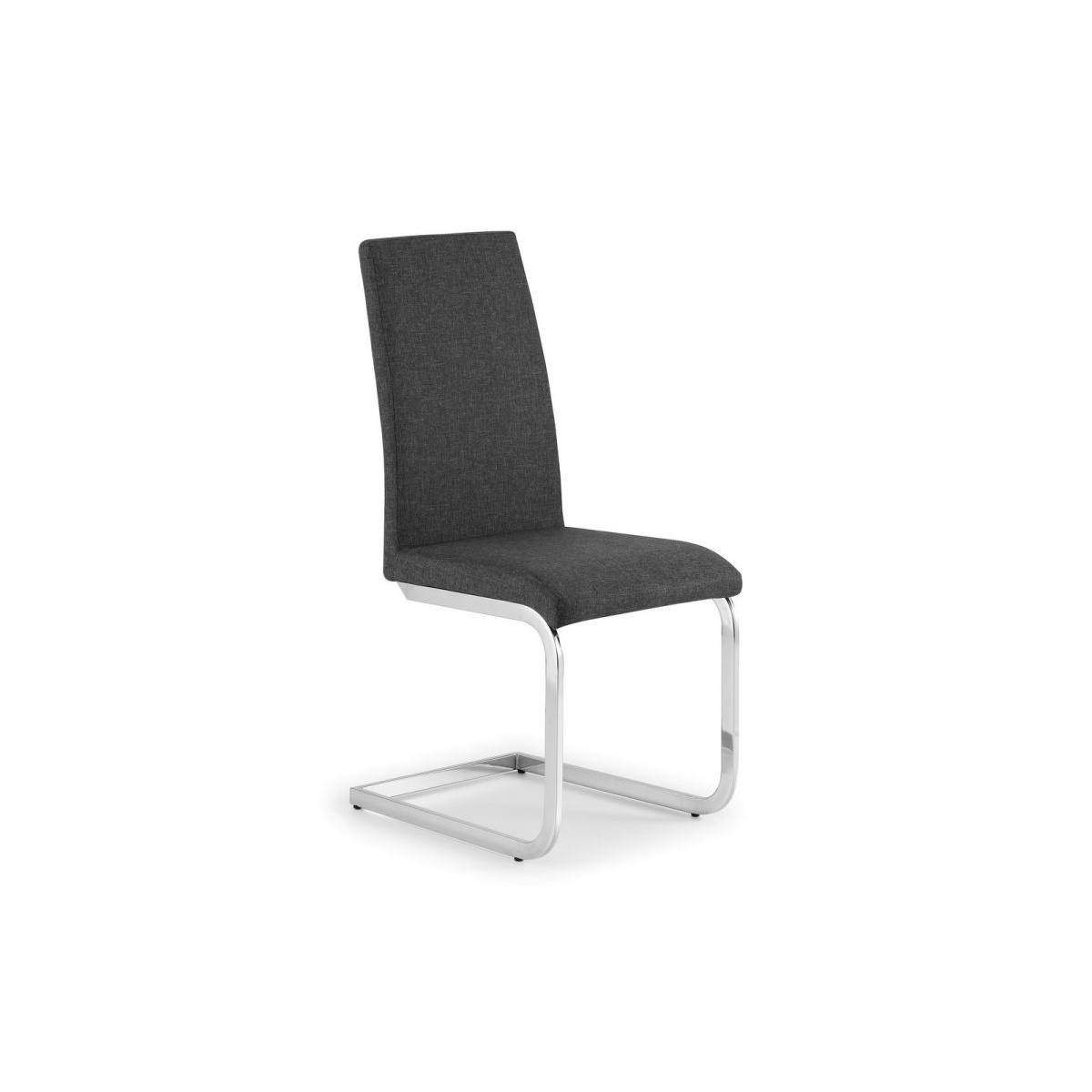 Rilt Stylish Chrome Fabric Cantilever Chair