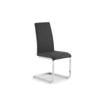 Rilt Stylish Chrome Fabric Cantilever Chair