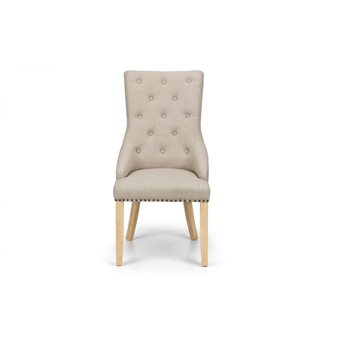 Jif Button Chair Oatmeal Linen