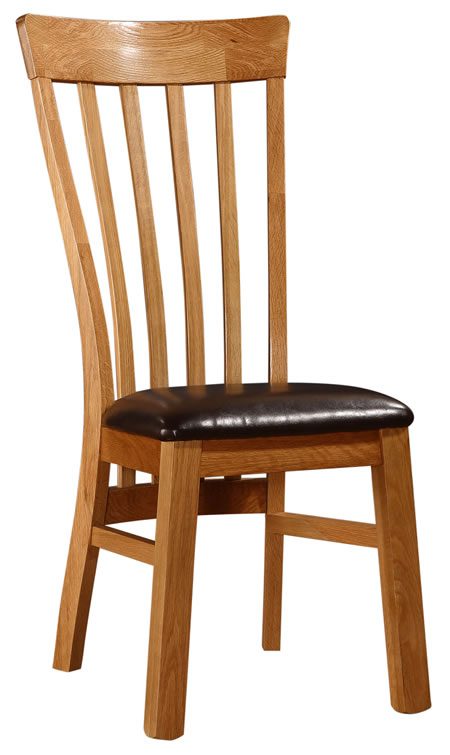 Rutly Solid Oak Chair