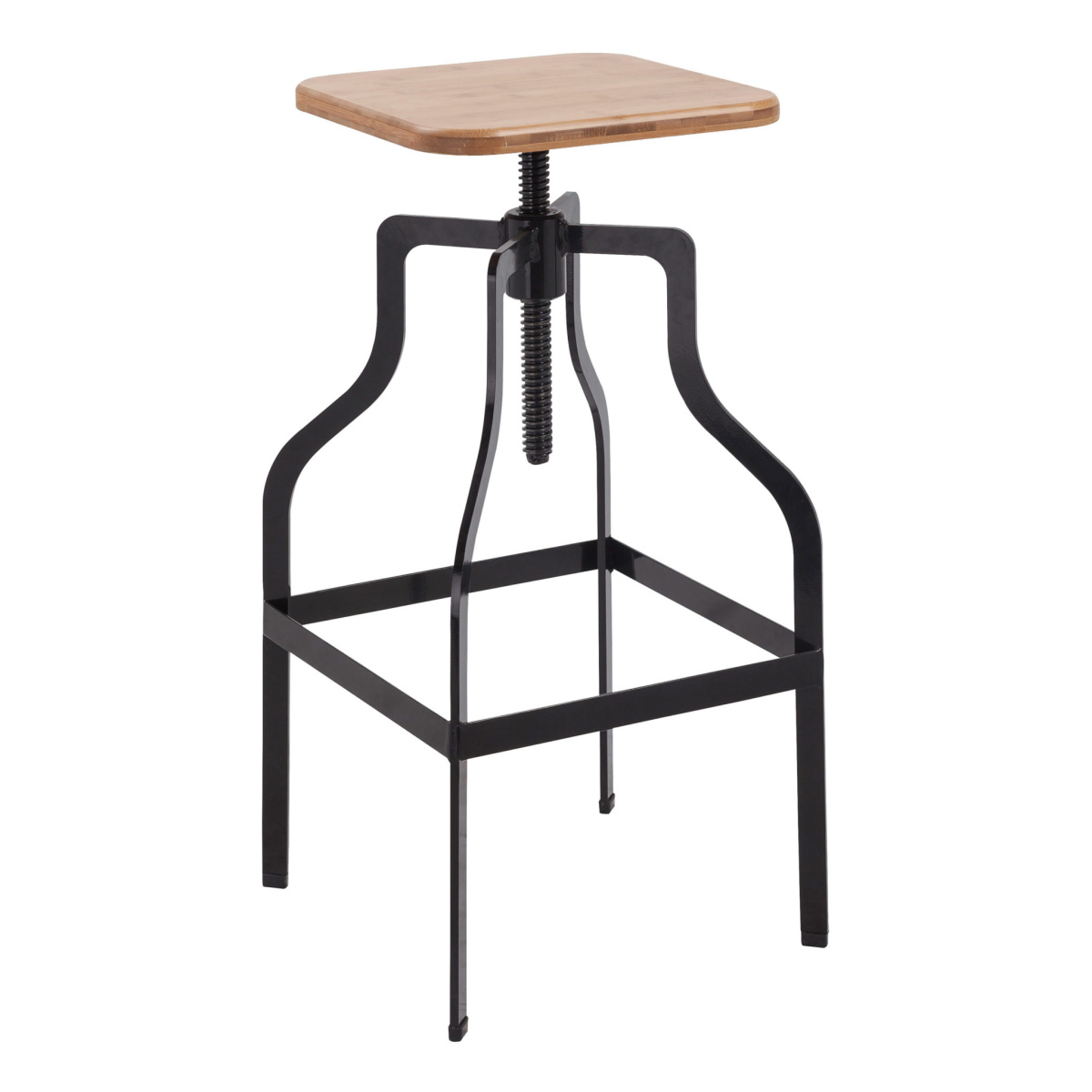 Seal Bar Stool Black