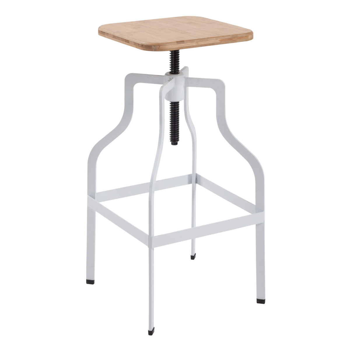 Seal Bar Stool White