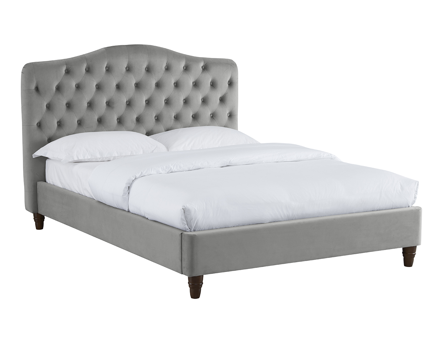 Cassey Double Bed Cappuccino