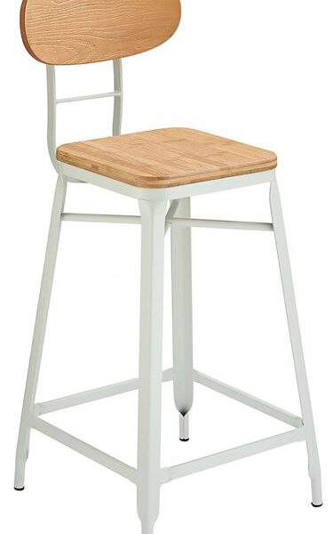 Fepon Farm House Bar Stool White Oak