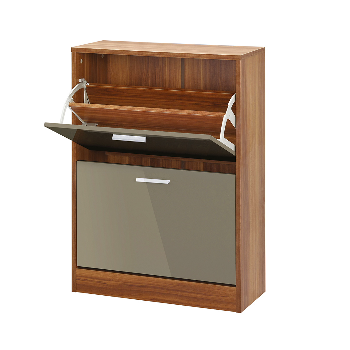 Stalk 2 Drawer Shoe Storage Grey