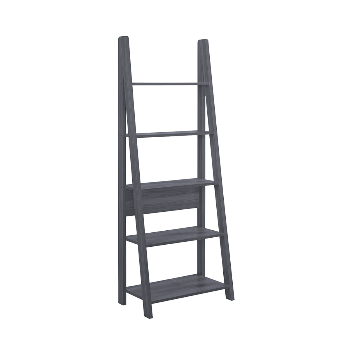 Toddny Ladder Bookcase Black