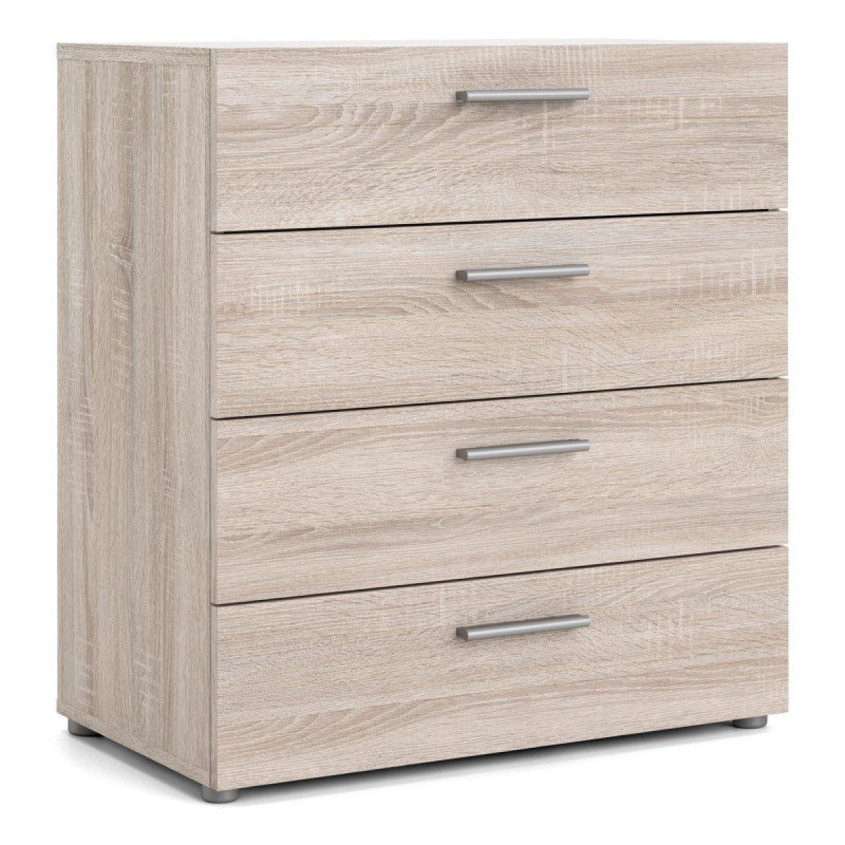 Tele Chest of 4 Drawers in Truffle Oak