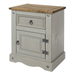 Sadona Grey Wax Pine 1 Door