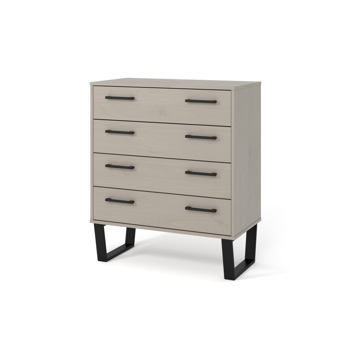 Tocos Grey 4 Drawer Chest Of Drawers