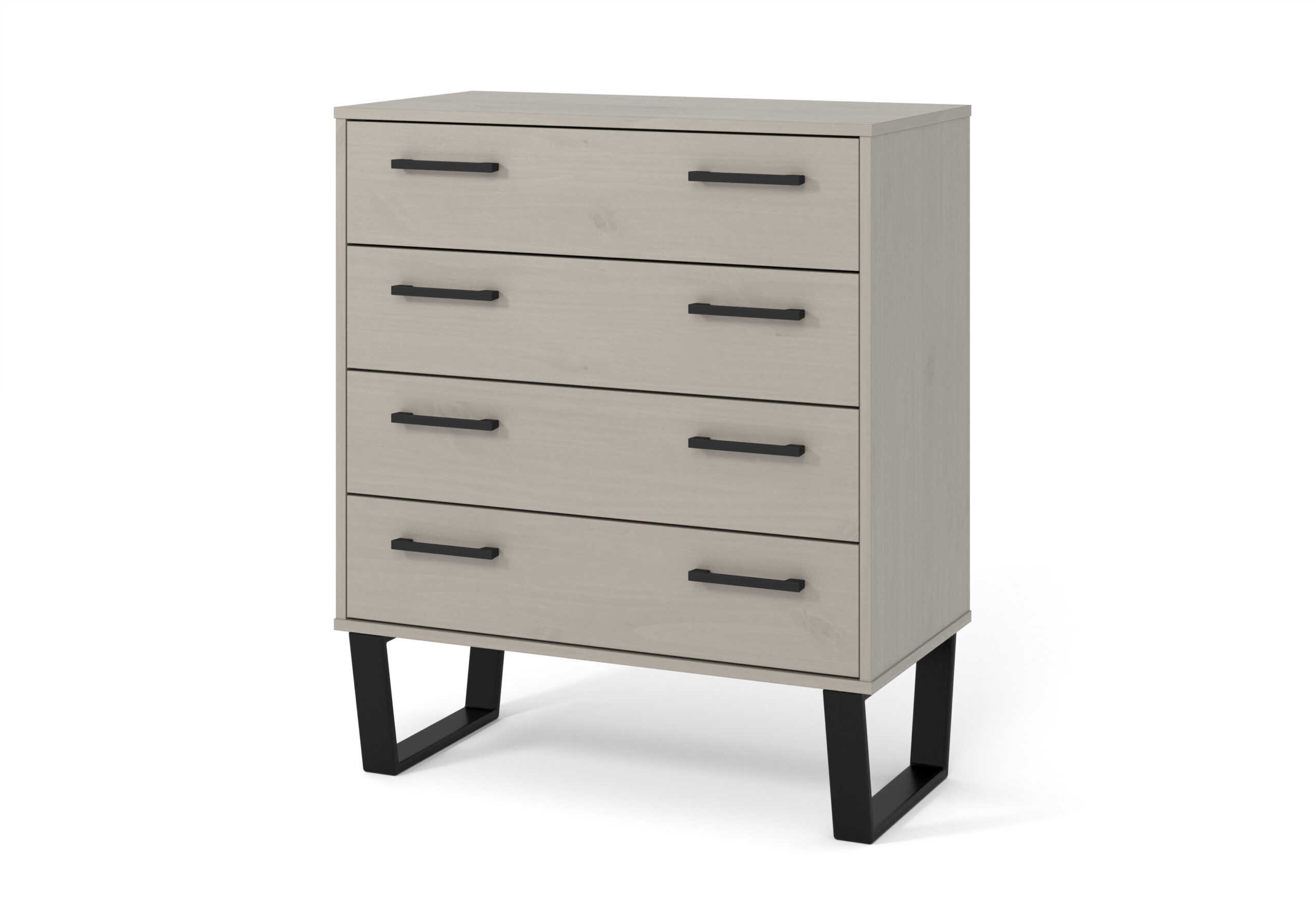 Tocos Grey 4 Drawer Chest Of Drawers