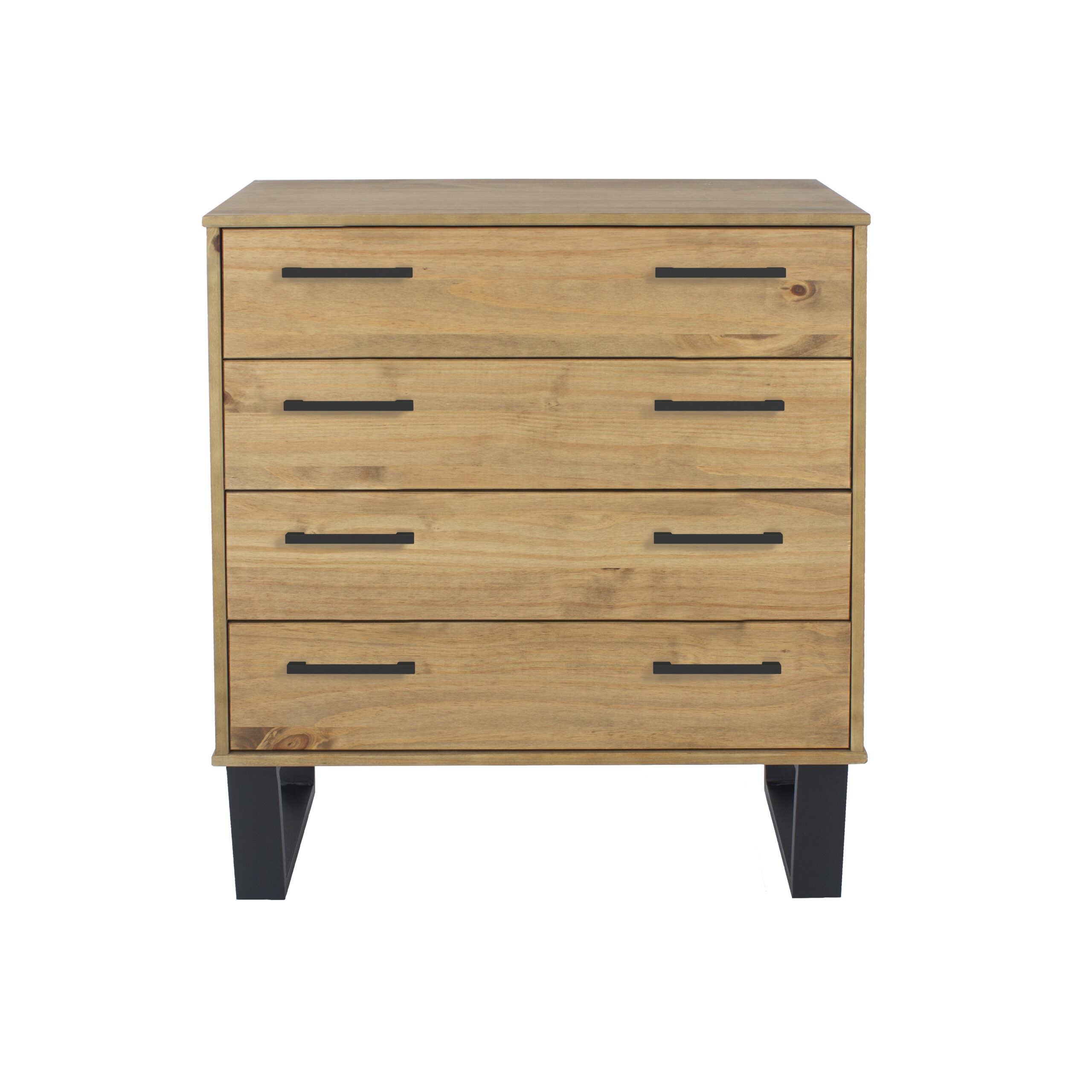Tocos Pine 4 Drawer Chest Of Drawers