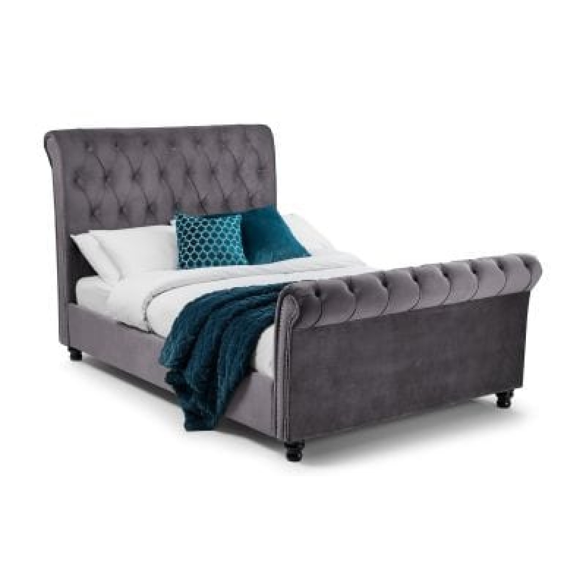 Tarantino 135cm Bed - Grey