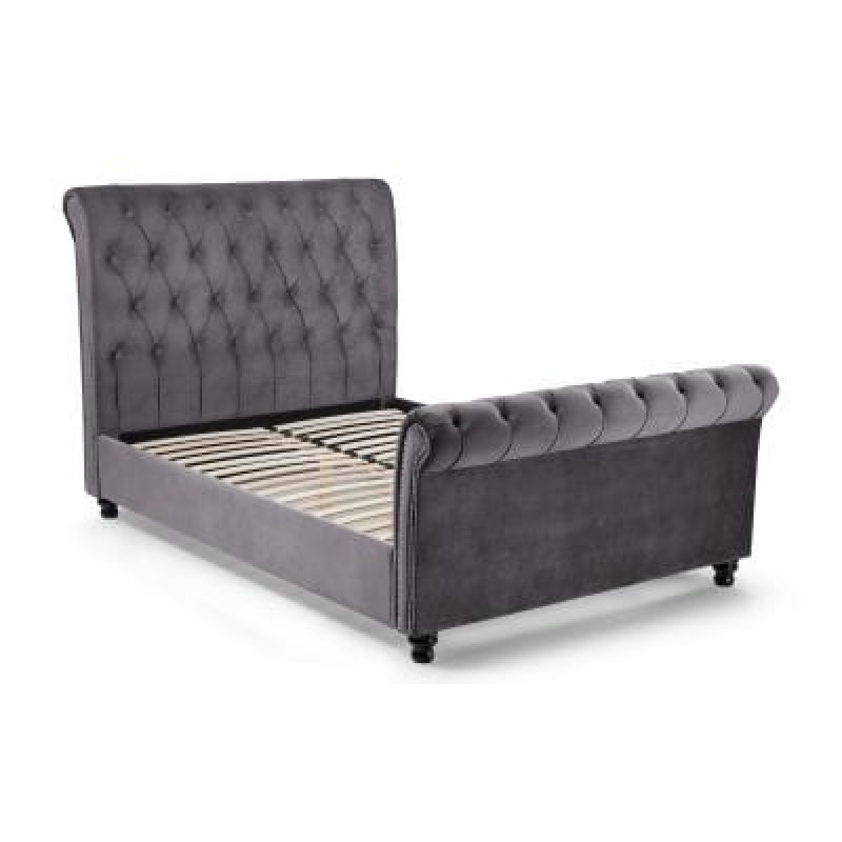 Tarantino 150Cm Bed - Grey