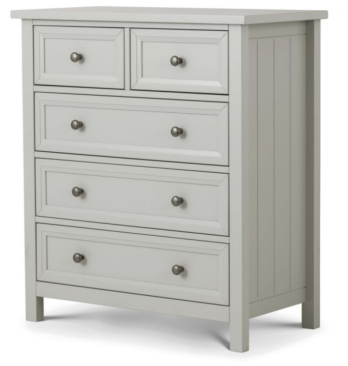 Viyella Dove Grey 3 2 Drawer Chest Lacquered