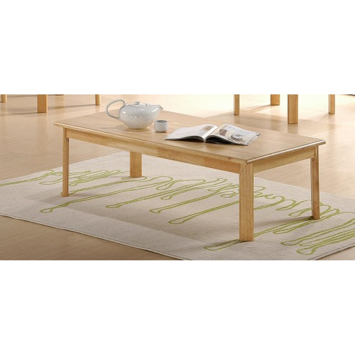 Yasmin Oak Wood Coffee Table